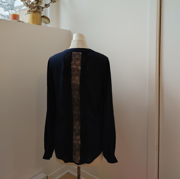 Blouse, small, blue - Picture 2 of 2